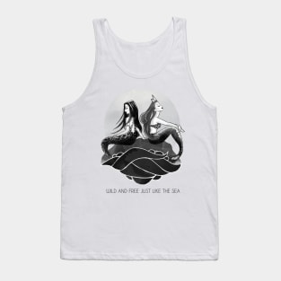 Wild and Free just like the Sea Tank Top